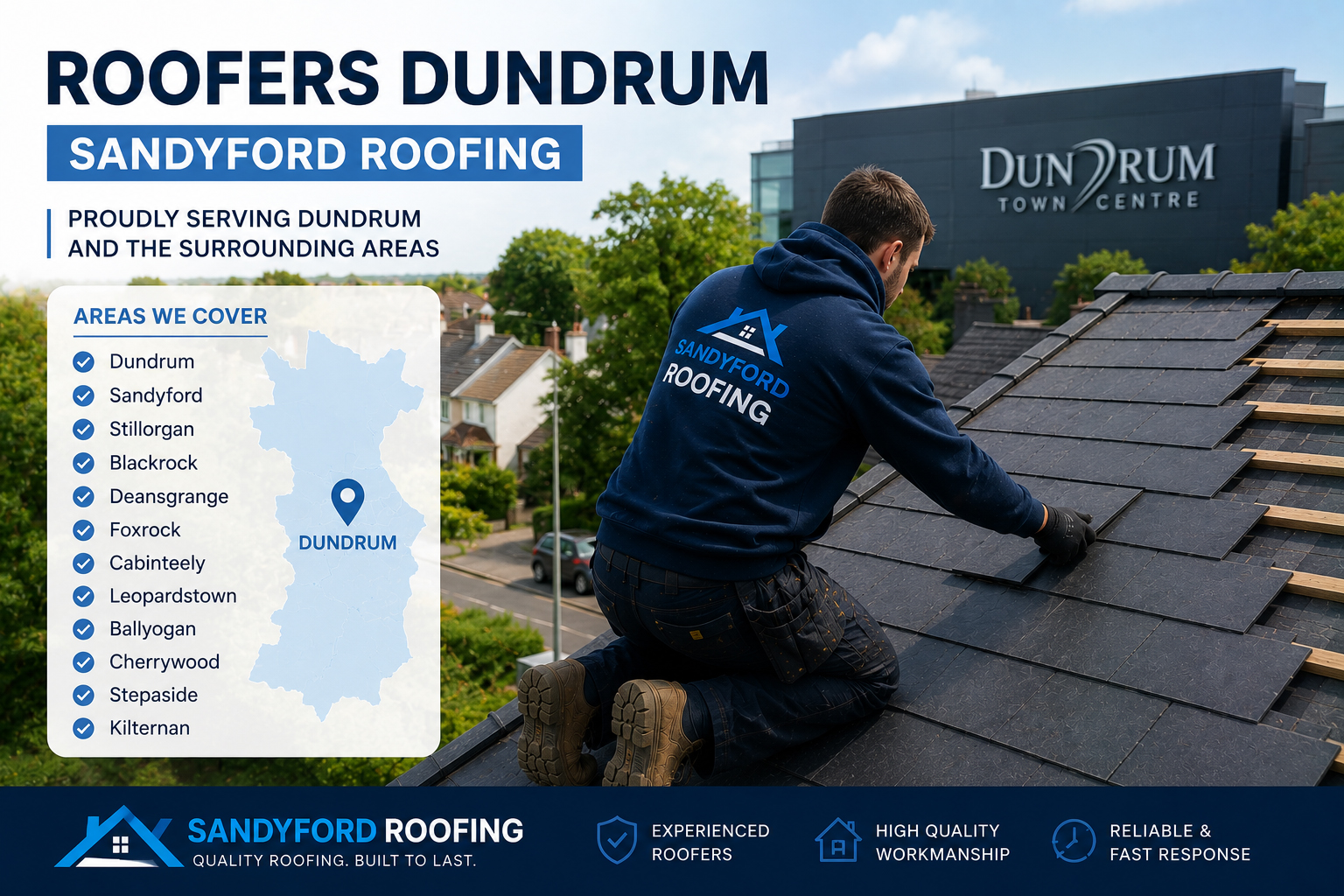 Professional roofers in Dundrum
