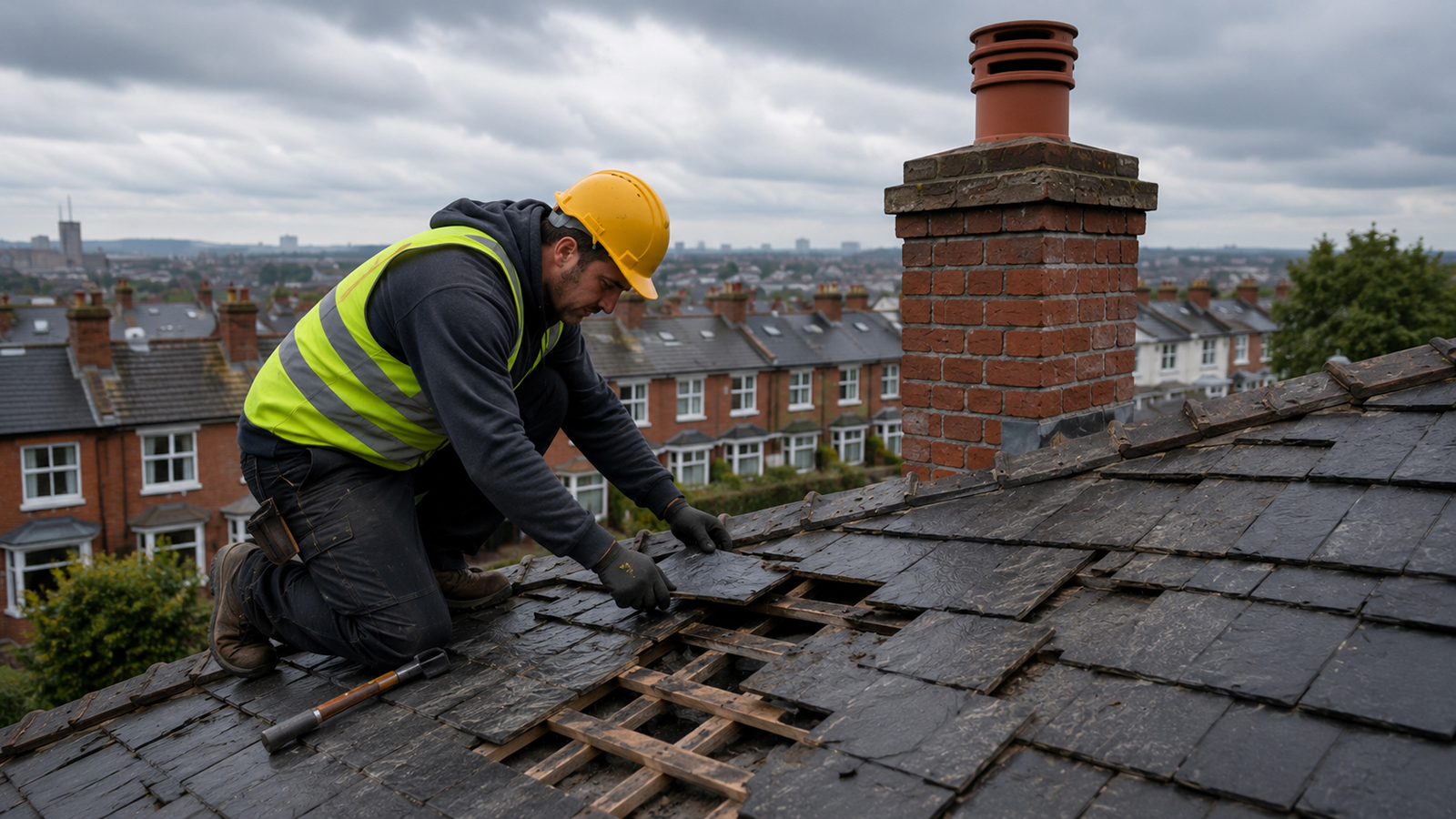 Professional roof repairs in Dublin by Sandyford Roofing