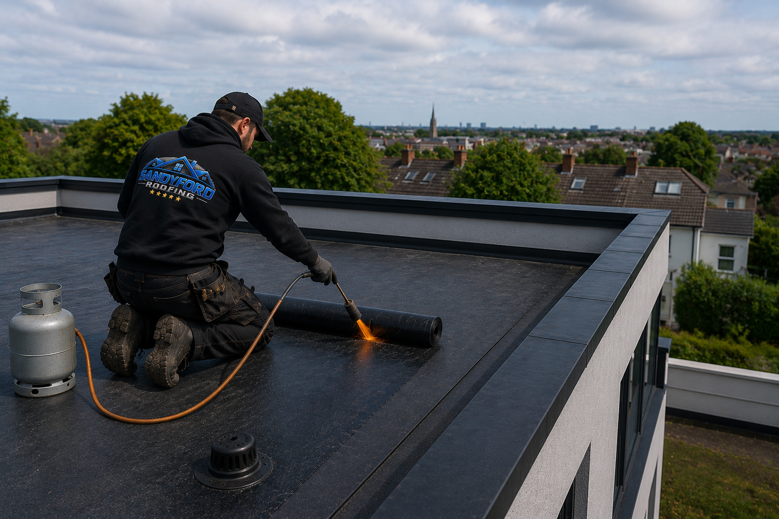 Flat roofing contractors in Dublin