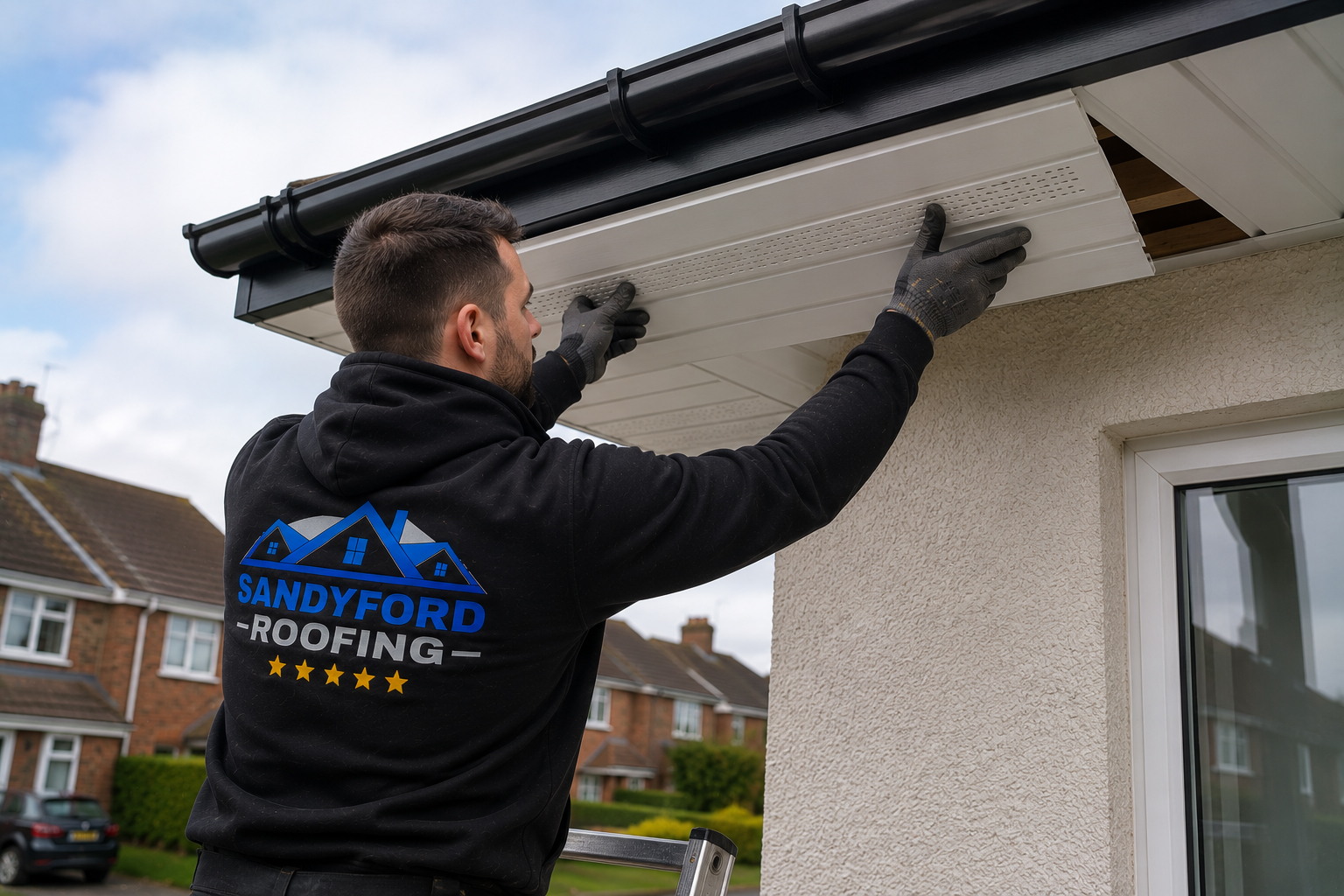 Soffit installation in Dublin