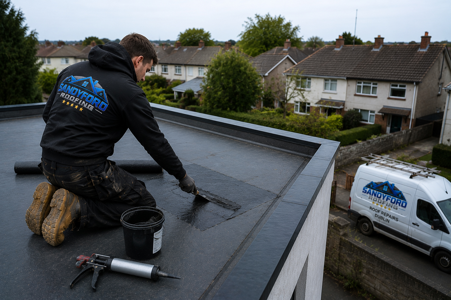 Storm Damage Roof Repairs Dublin Storm damage roof repair in Dublin