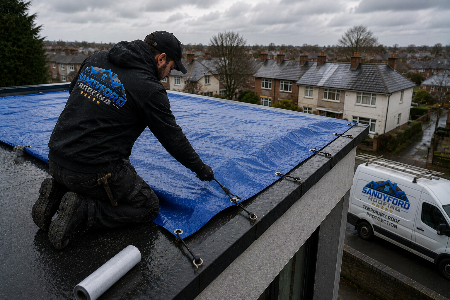 Emergency Roof Protection Dublin Temporary roof protection in Dublin